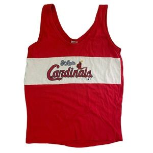 Vintage 80s MLB St Louis Cardinals Tank Top